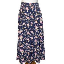 Vintage Studio Floral Flare Skirt Size 8