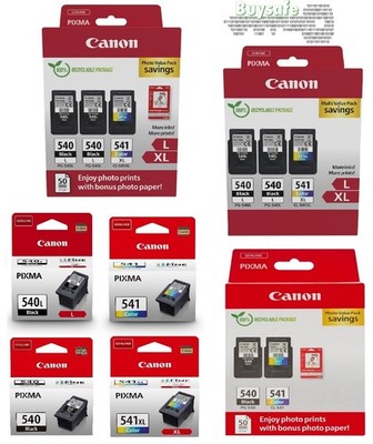 Canon 540 / 541 Original Druckertinte Familie Auswahl für PIXMA MX475