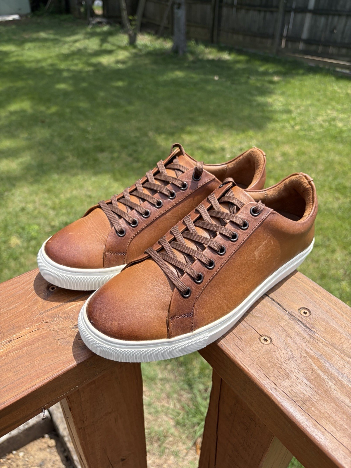 Thursday Boot Company Toffee Brown Leather Premier Low Top Sneaker Mens 9