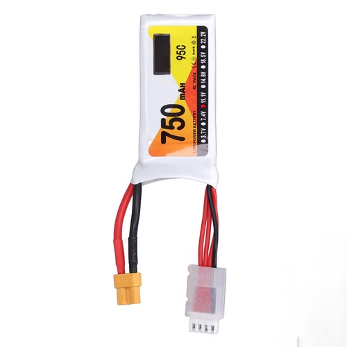 Akumulator Lipo 3S 1P 95C 750mAh 11.1V Li Poly RC Bateria z wtyczką XT30 do H CU - Zdjęcie 10 z 22