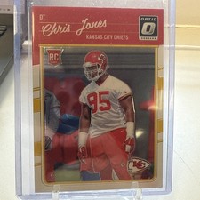 2016 Donruss Optic Chris Jones #109
