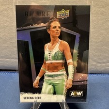 2022 Upper Deck Allure AEW - Serena Deeb #13 Black Rainbow