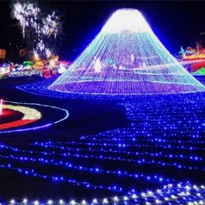100-800 Twinkle Christmas Lights LED Fairy String Lamp Indoor Outdoor Home Decor
