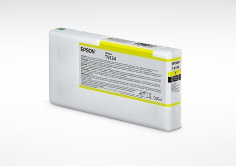 Cartouche d'encre jaune Epson T9134 de 200ml pour imprimante grand format SureColor