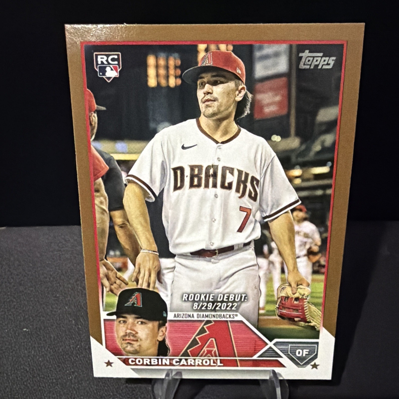 2023 Topps Update #US244 Corbin Carroll Gold #/2023
