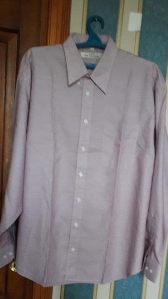 Men Ben Sherman Shirt Lilac Cotton Other