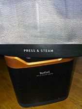 Tefal Press & Steam Corded Press Iron Garment Steamer Steam Black Gold