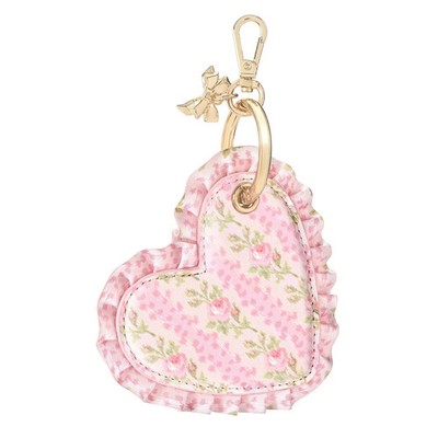 LoveShackFancy   Case-Mate Blooming Heirloom Ruffled Heart AirTag