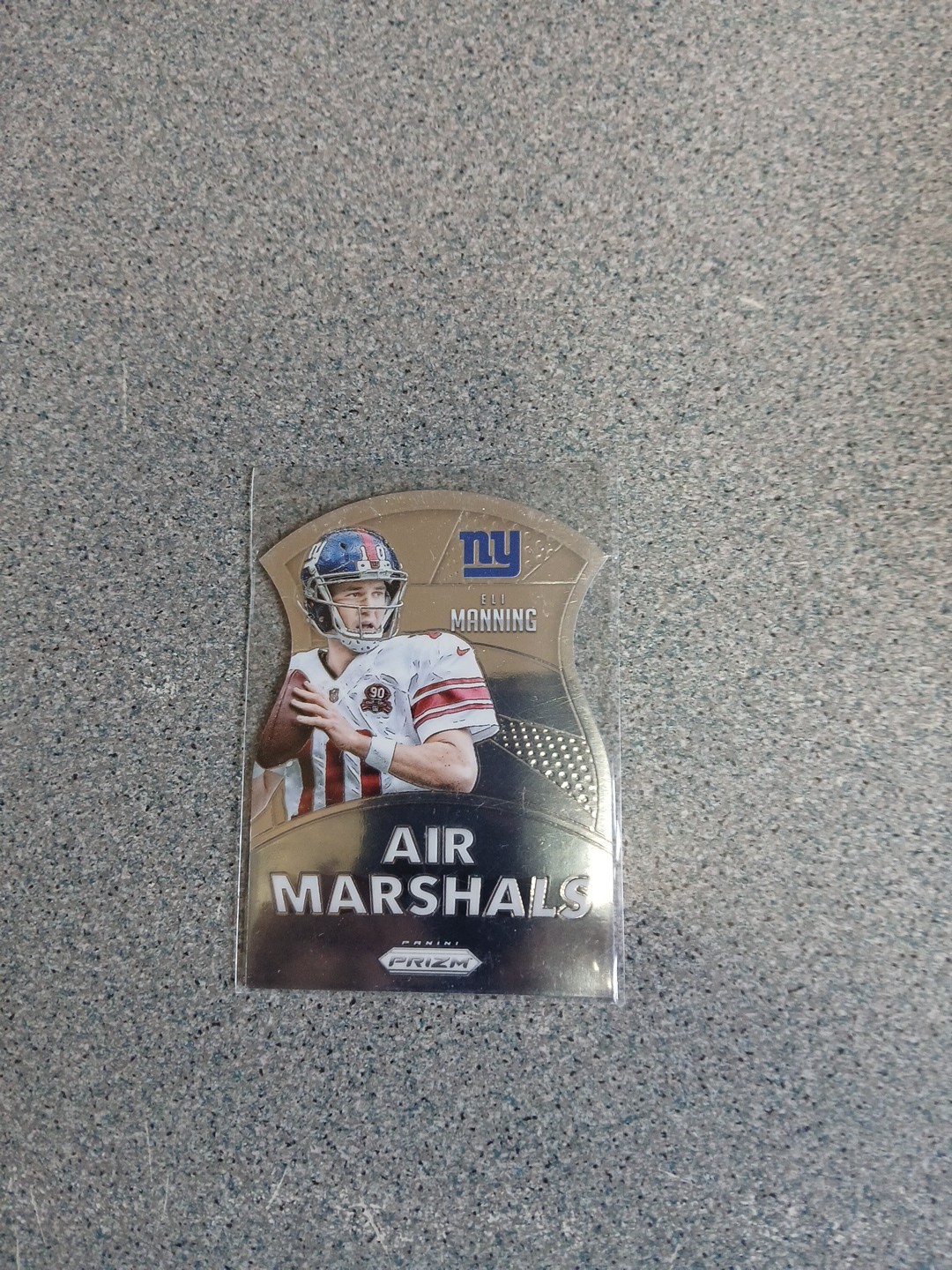 Eli Manning 2015 Panini Prizm Air Marshals Die Cut  # AM 14
