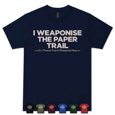 I WEAPONISE THE PAPER TRAIL PROJECT SPECIALIST T-SHIRT Technik