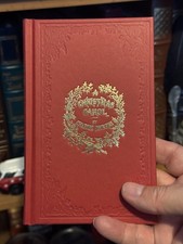 A CHRISTMAS CAROL Deluxe 1843 Original edition Facsimile Charles Dickens NEW