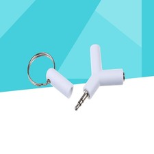 3 .5mm Multi Headphone Splitter Stereo Audio Output Adapter Y Shaped Earphones
