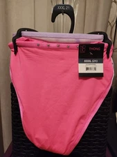 No Boundaries Women’s G-String Panties 2 Pair Sz XXXL/21 w Bling Hot Pink BNWT