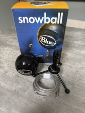 Blue Microphones Snowball USB Microphone Gloss Black  Original Box