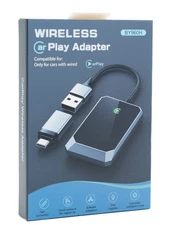 Wireless Carplay Adapter, Converts Wired to Wireless carplay Adapter for iPhone