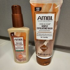 NEW Even  Clear 2 pc set Facial Cleanser Complexion and Gentle Exfoliating Wash