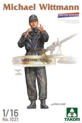 TAKOM-1021 Takom 1/16 Michael Wittmann figure (Limited edition)