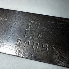 VTG Tool PIG Sticker MORTISE WOOD CHISEL 3/8 x 12 1/4 SORBY Unusual Heavy Handle