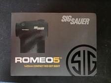 SIG SAUER FIREARM SCOPE ROMEO 5