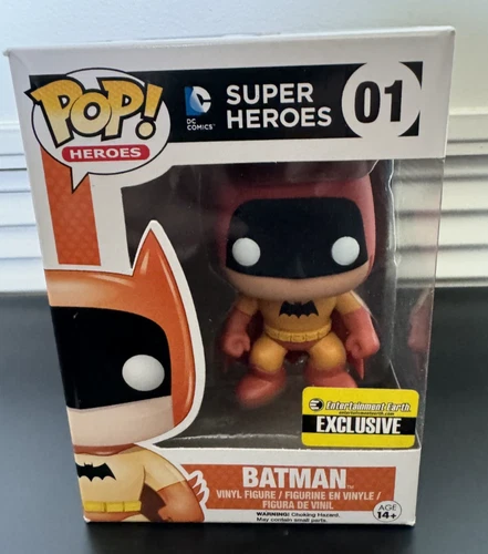 DC Universe Pop! Vinyl Figure 75th Rainbow Batman - #01 Orange