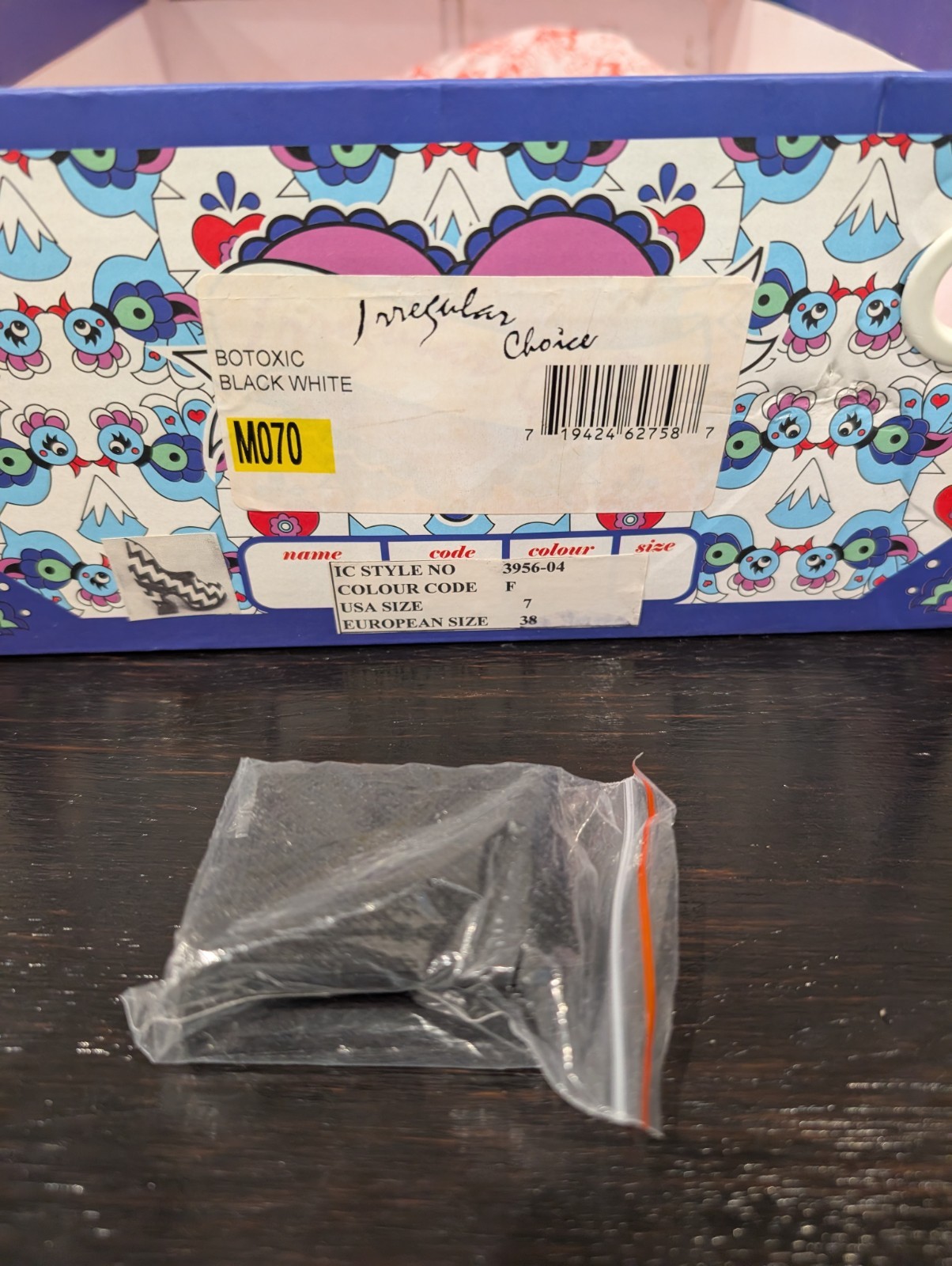 IRREGULAR CHOICE BOTOXIC CHEVRON Zig Zag WOMENS H… - image 13