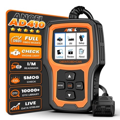 AD410 Enhanced Auto OBD2 Diagnosegerät OBDII/EOBD Diagnose Fehlerspeicher