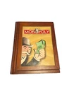 Monopoly Bookshelf Library Edition Wood Case Parker Brothers Vintage Game