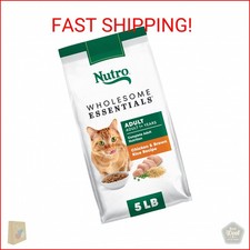 Nutro Wholesome Essentials Adult Dry Cat Food, Chicken & Brown Rice Recipe, 5 lb 6.96 per pound