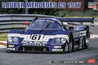 Hasegawa 1/24 Kit Sauber Mercedes C9 1987 Statisches Modell Diecast