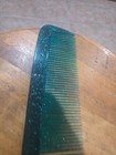 Vintage Camp Snoopy Giant Comb Translucent Green With Glitter Just Over 14" Long — photo 9