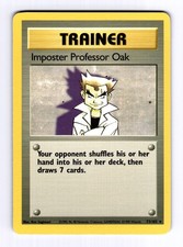 1999 Pokémon Base Impostor Professor Oak #73 R NM on eBay