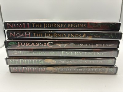 Lot of 6 Trey Smith DVD Nephilim Noah Jurassic The Theory of Everything