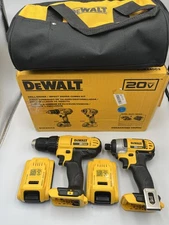 DEWALT 20V MAX Cordless Drill and Impact Driver, Power Tool Combo Kit