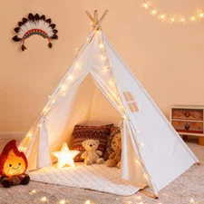 Kids Teepee Tent for Kids, Kid Play Tents for Girls  Boys, Gifts Playhouse fo...