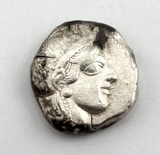 Athens Tetradrachm Ancient Greek 449-413 BC Athena/ Silver Owl Coin 17g