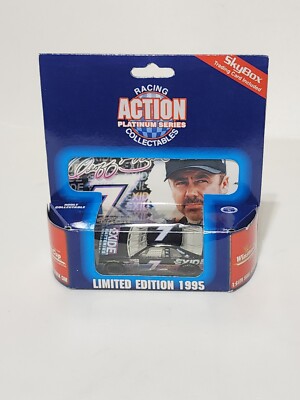 Action Geoff Bodine #7 Exide Racing Platinum Series Limited 1995 1:64 Scale Car