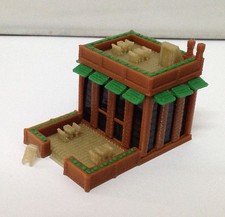 Outland Models Railroad City Building Garden Style Cafe Restaurant Z Scale 1:220