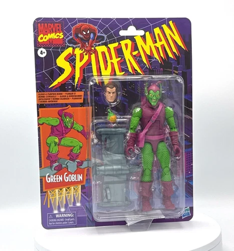 Hasbro Marvel Legends Green Goblin Retro Collection Spider-Man Figure NIB