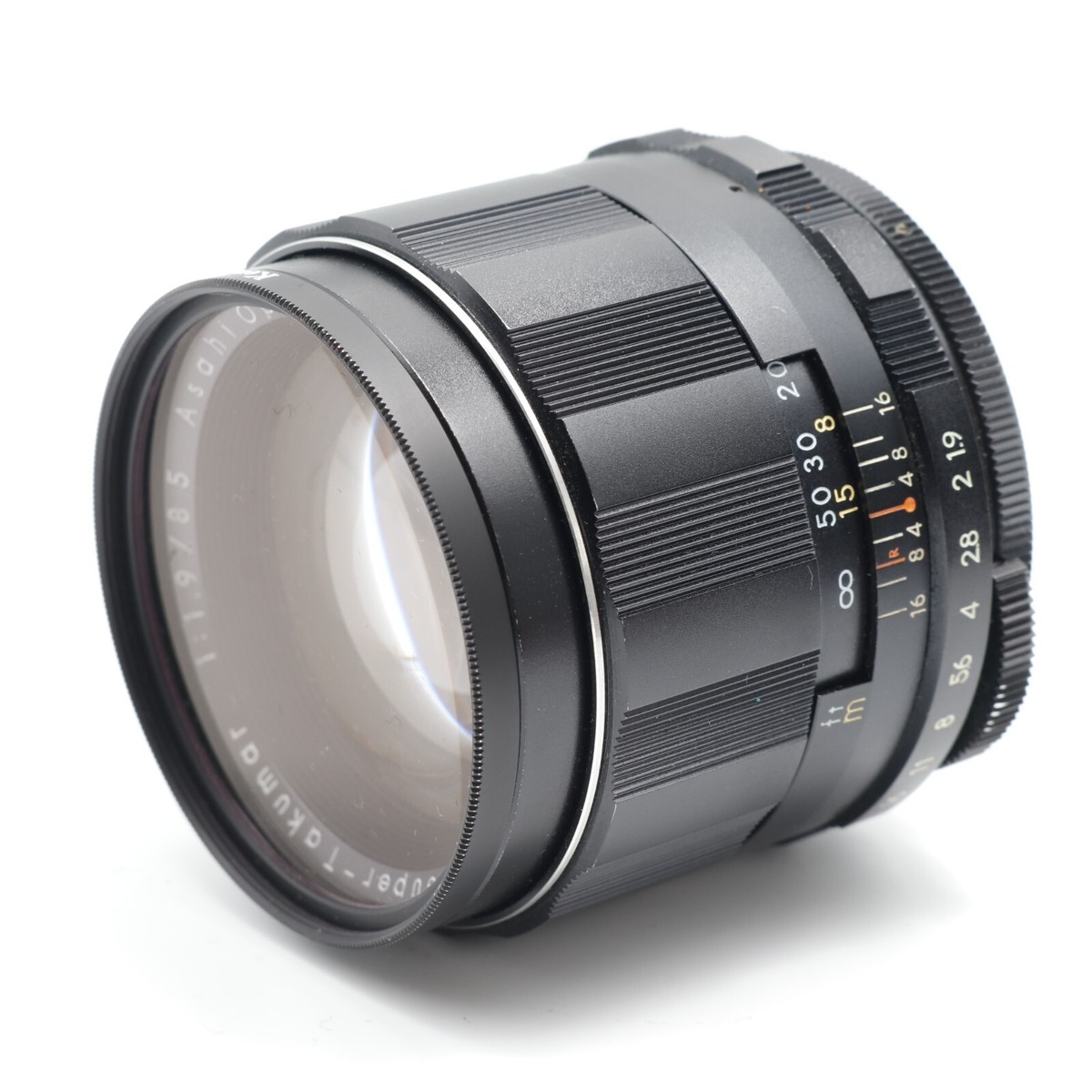 Asahi Pentax Super Takumar 85mm f/1.9 MF Lens M42 w/Caps Filter S
