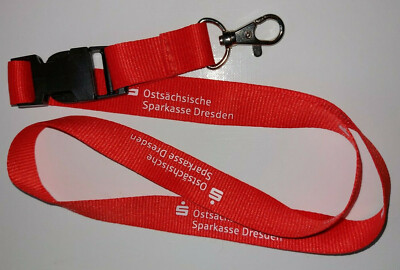 Ostsächsische Sparkasse Dresden Schlüsselband Lanyard NEU (M101)