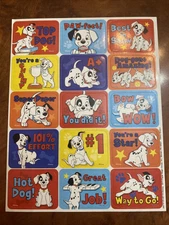 PaperMagic 101 Dalmatians Positive Reinforcements Sticker Sheet