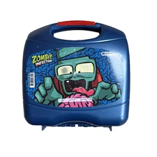 Luch Box Only School Lunchbox Blue Plastic Weird Zombie Infection Character