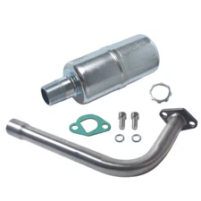 Exhaust Pipe Muffler For Predator 196cc 212cc GX200 Coleman CT200U Mini Bike