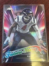 2024 Topps Football #FS-20 Kamari Lassiter Texans FUTURE STARS RC - Refractor