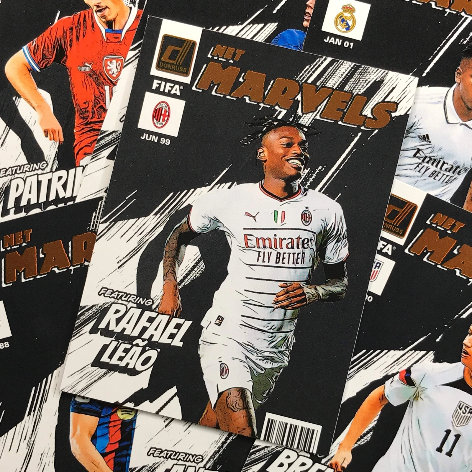 2022-23 Donruss FIFA BUKAYO SAKA Net Marvels Base Bronze #6