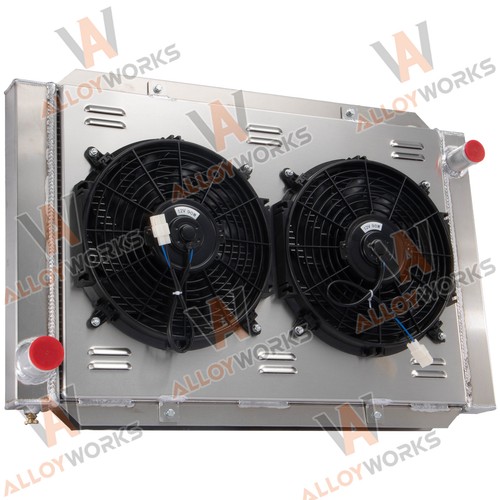 Universal 31''W x 21''H Overall Size 4 Row Aluminum Airboat Radiator ...