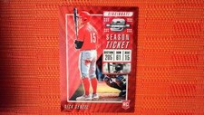 2019 Panini Chronicles Contenders Optic Ruby Wave /199 Nick Senzel #9 Rookie