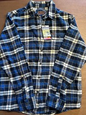 Orvis Men  s Long Sleeve Flannel Shirt Heavy Weight NWT Size MEDIUM