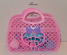 Tea Set Purple Pink Tote Accessories Pretend Play