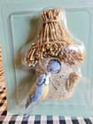 Hallmark Marjolein Bastin Magnet Bluebird feeding Baby Bird Mint in Package — photo 2